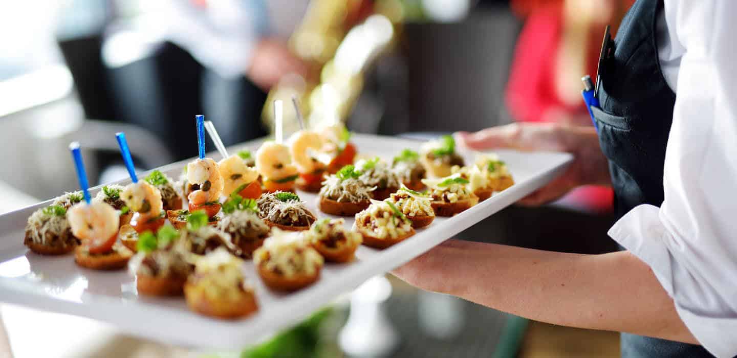 plate of appetizers being served at The Legacy